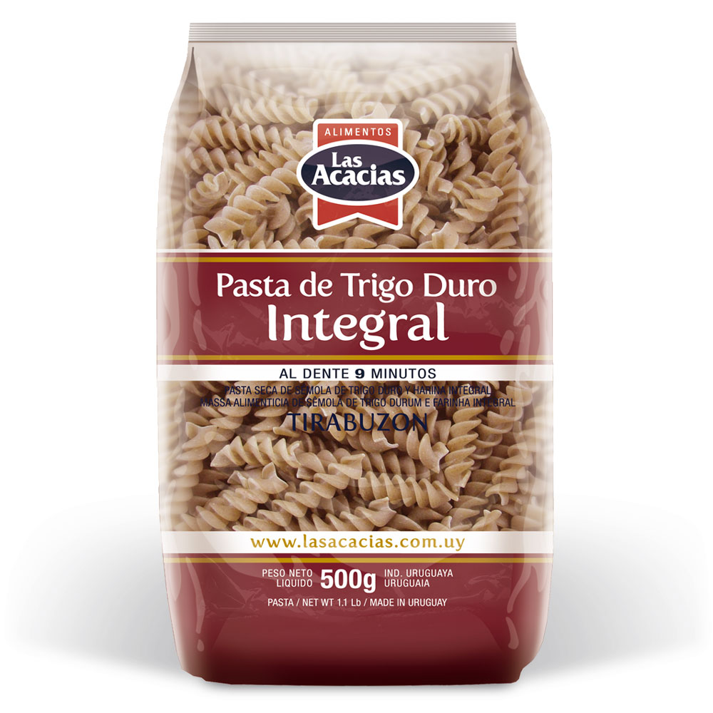 Pasta de Trigo Duro Integral